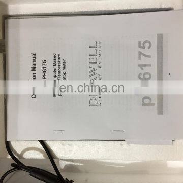 DW - PH6175 pH/mV/Ион/Температура Бенчмарк - измеритель/Влажностной анализатор на основе галогенов VisionPlus photo-2