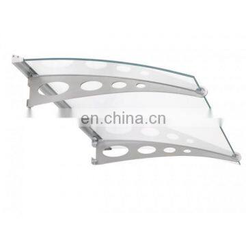 10, 12mm thick tempered glass canopy