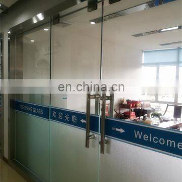 10mm 12mm Decorative Modern Tempered Glass Room Divider for Office and Restaurant photo-5