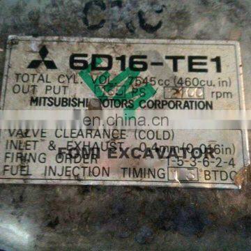 Diesel Engine 6D16T Complete Engine Assy For HD1430-3 photo-6