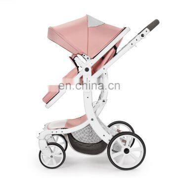 2018 Hubei Luxury Safe Cheap Smart Mima Baby Stroller Child Trolley 2 in 1