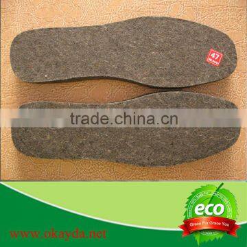 High density cheap warm wool felt insole