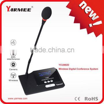 Anti-interference type wireless microphone for audio conference system