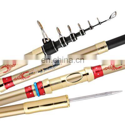 Factory Price 2.7m 4.5m Long Shot Fishing Rod Tackle Super Strong Rock Fishing Rod