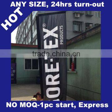 hot sale cheap advertising outdoor flag banner printing