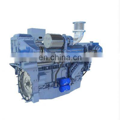 Weichai Wd12c350-18 350HP Marine Diesel Engine for Boat Engines