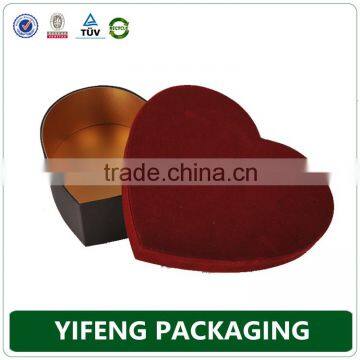 New Custom Heart Shape Cardboard Gift Packaging Box, Cardboard Paper Packaging Box photo-3