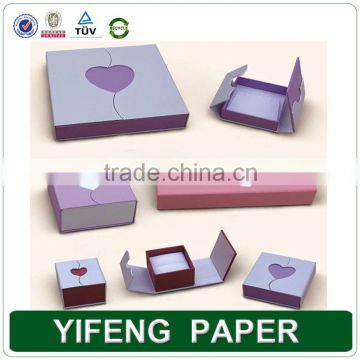 Luxury paper box packaging for jewelry ring bangle bracelet