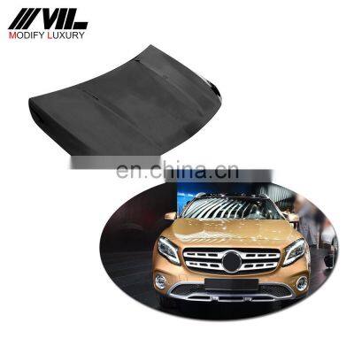 Carbon Fiber Engine Hood for Mercedes Benz GLA X156 15-19