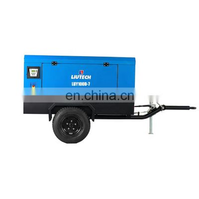 2019 New Product Development Liutech Portable Compressor Electric For Jack Hammer