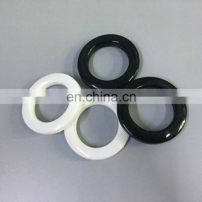 White Black Color Plastic Snap Curtain Grommet Eyelets Ring photo-2