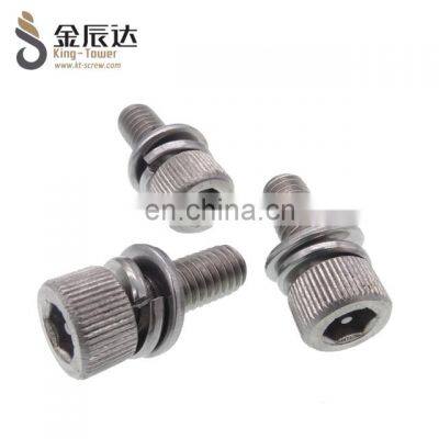 Combination Screw With Spring Lock Washer and Plain Washer photo-2