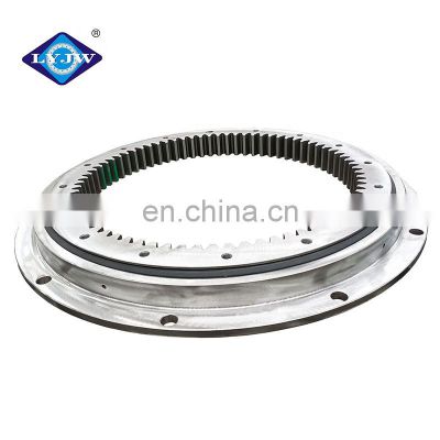 LYJW Prefessional factory Sing row ball flanged slewring bearing