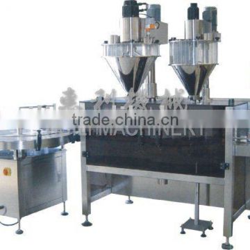 huili brand two nozzles SJ-F500A-2 automatic flour filling machine