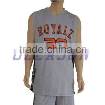 Custom Sublimated Basketball Jersey Design/custom Dry Fit Basketball Uniform Supplier's Choice photo-2