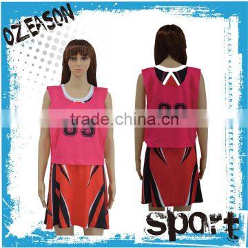 Wholesale custom netball uniform for women