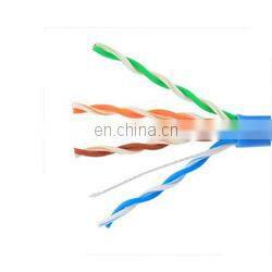 Factory Price Lan Cable Bare Copper 24AWG 4P UTP/FTP/SFTP Cat6 Network Patch Cord Cable photo-2