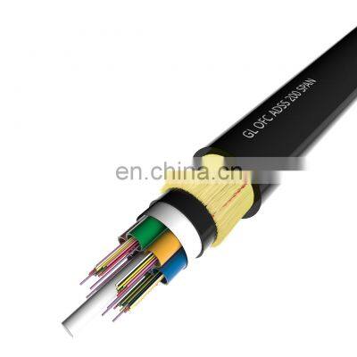 ADSS GL Direct price hot sale ADSS double out jacket  fiber optic cable