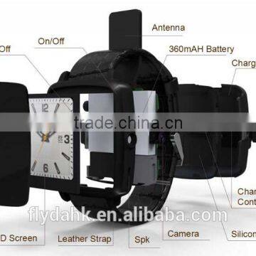 Bluetooth Smart U Watch U11C Wristwatch Separate Micro GSM SIM Card Slot For Andriod IOS IPhone Smartphone Men Women U11C Smart photo-3