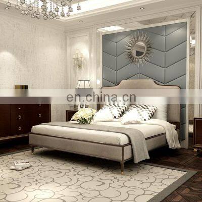 American Style Bedroom Furniture Bed Frame Queen Size Beds photo-2