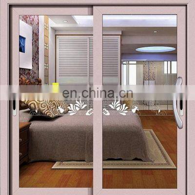 Easy to security aluminium glass sliding door for modern house