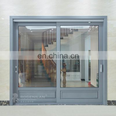 ROGENILAN 208 series thermal broken aluminum automatic glass sliding doors