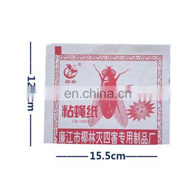 Best Selling High Effective Sticky House Fly Catcher Paper Glue Trap Fly Board