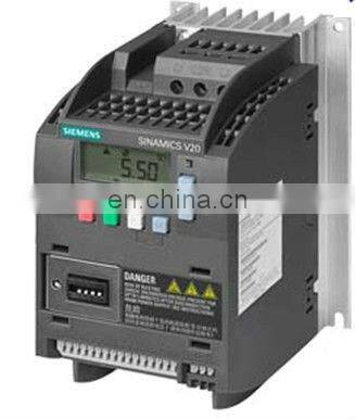 Siemens V20 Inverter 6SL3210-5BE15-5UV0 Genuine Siemens Inverter 3AC 400V 0.55KW with Good Quality