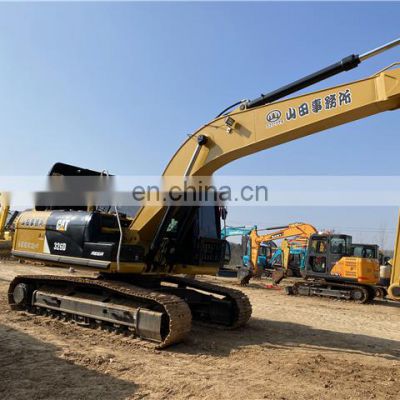 Second hand cat 326d 326d2 326dl 320d 326d 325d 330d original excavator with breaker line for sale