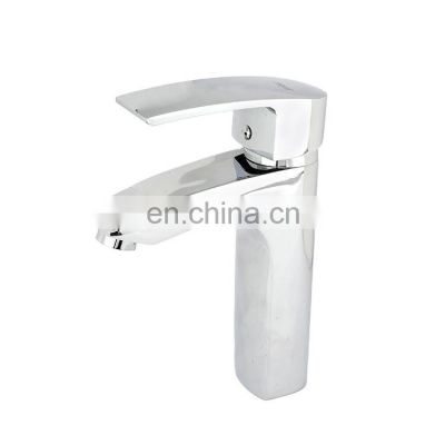 LIRLEE Factory Price OEM Brass Bathroom Waterfall Basin Mixer Faucet for on the bowl basin