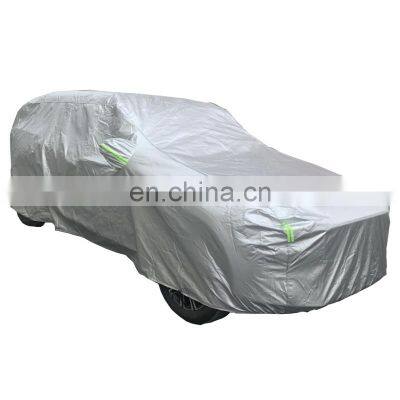 HFTM Universal Thick Waterproof Material  car covers adapt to various weather Cotton Lining Design and Wear Resistant  100% fit