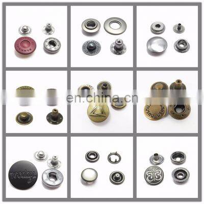 Custom 12mm Metal Spring Snap Clip Button photo-4