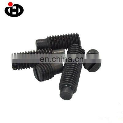 Hot Sale Black Alloy Steel Headless Set Screws Slotted Set Screws With Long Dog Point photo-2