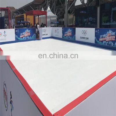 Ice hockey flooring tile/uhmwpe synthetic ice rink skating /artificial skating flooring