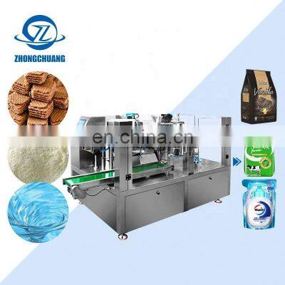 Frozen Potatoes Packaging with Printer Vacuum Sealing Material Masala Price Full Automatic Packing Machine