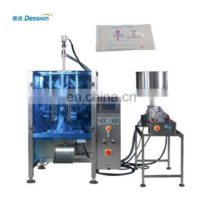 Automatic liquid pack filling machine gel liquid vffs packing machine