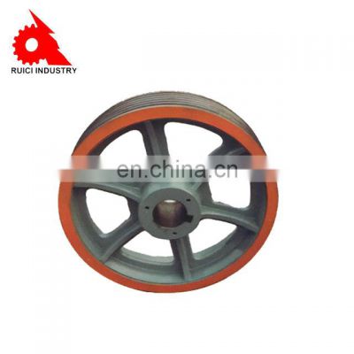 Spheroidal graphite iron casting traction wheel spare parts