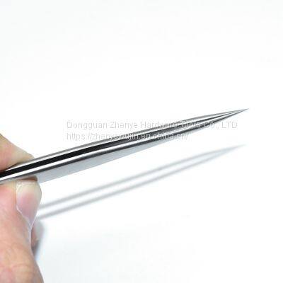 Sanded Stainless Steel Tweezers Elbow, Thin Tip, Anti-static Small Tweezers, Bird's Nest, Hair Picking, Acne Clip, Maintenance Tool Set, 12 # Tweezers photo-5
