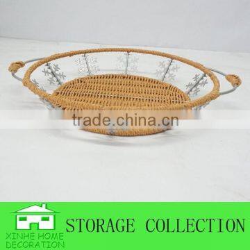 Christmas Paper String Basket Weave photo-2