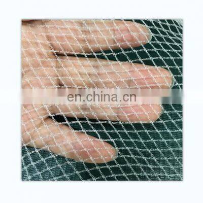 White PE Anti Bird Net 100% Virgin HDPE Hunting For Garden Agriculture Balcony Heavy Duty Trellis Netting