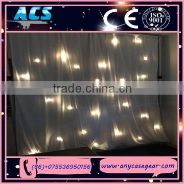 ACS Promotional led curtain, led starlit pipe and drape, led starlit curtain for sale