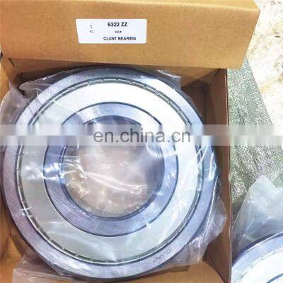 High Speed Deep Groove Ball Bearing 6322 6322ZZ 6322-2RS Bearing