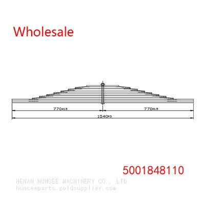 5001848110 For RENAULT Rear Axle Leaf Spring Wholesale