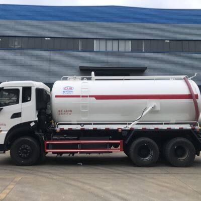 Cheap Factory Price 18000kg Gross Vehicle Weight 9870, 9805kg Payload 8000kg Curb Weight Sewage Suction Tank Truck Sale