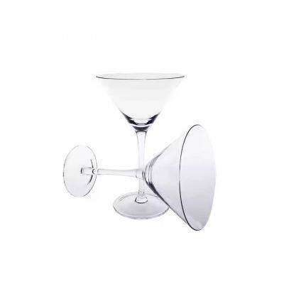 New products cocktail candle 55oz glass martini glasses of low price