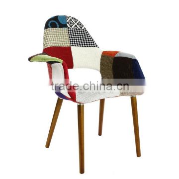 Modern design simple dining room furniture wood leg patchwork chair                        
                                                Quality Choice
                                                                    Supplier's Choice