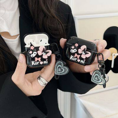 Bo?tier de casque d'anime 3D de style kawaii pour App1e Airp0ds 1 2 3 Pro Pro2, coque en silicone anti-chocs pour écouteurs