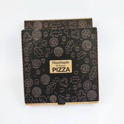 New style pizza packing box corrugated pizza box
