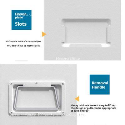 Extra-Wide Map Storage Drawer for Chicago Historic Archives, Heavy-Duty Cold Rolled Steel, Lockable Museum-Grade Large Document Organizer photo-3