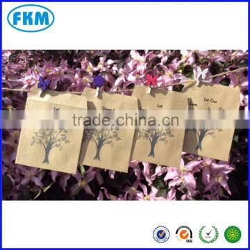 Summer Tree Wedding Seeds Favour Envelopes Packets Chic Let Love Grow photo-2